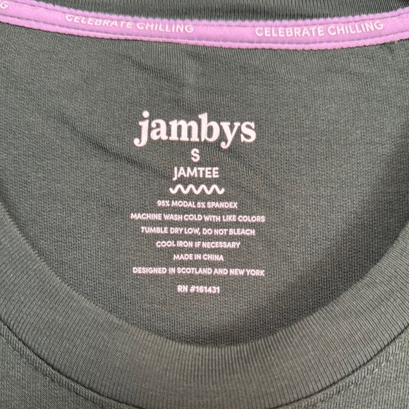 jambys Jamtee & Long Jambys Pajama Set - Picture 5 of 6